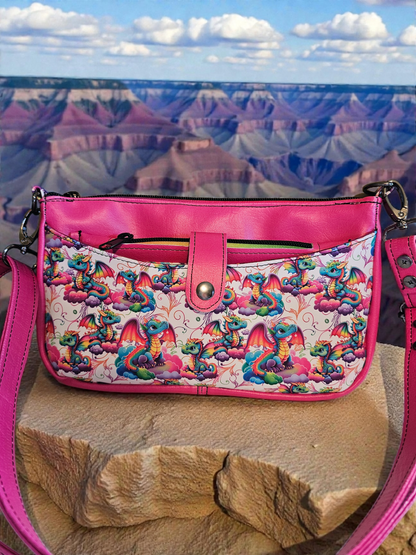 Neeyah Crossbody and Wallet Set ~ Dragon