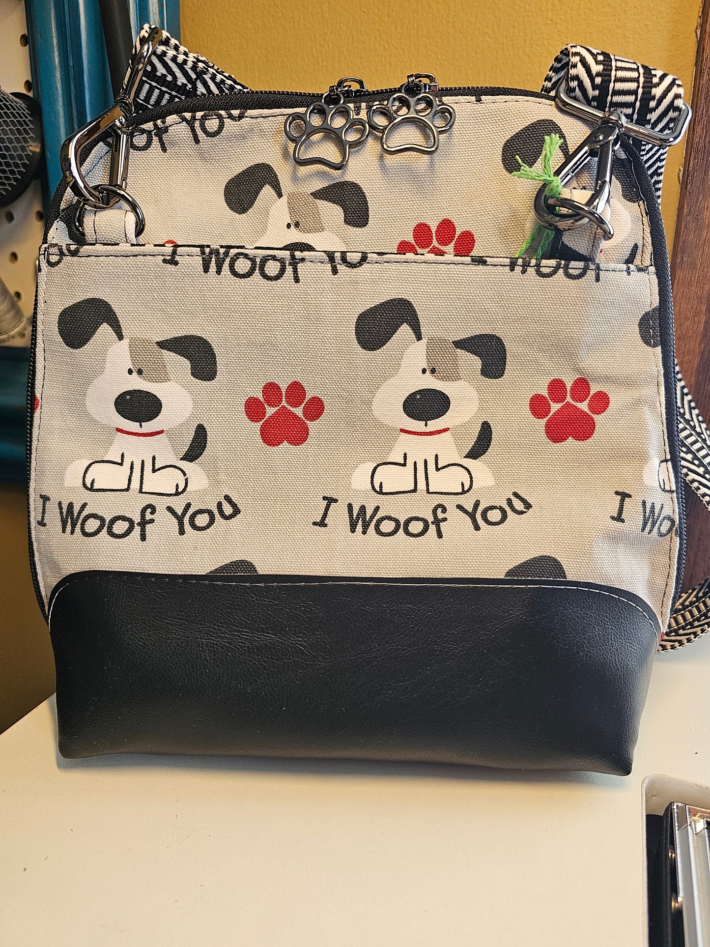 "I Woof You" Tremont Bag