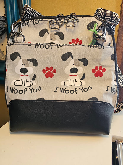 "I Woof You" Tremont Bag