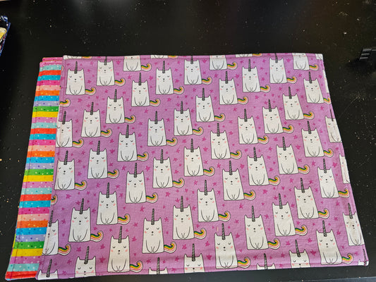Caticorn Placemats ~ set of 4