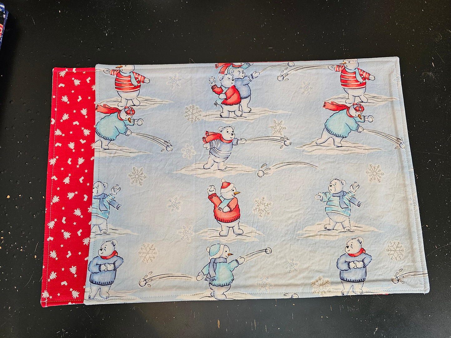 Snowmen and Polar Bears Placemats (set of 2)