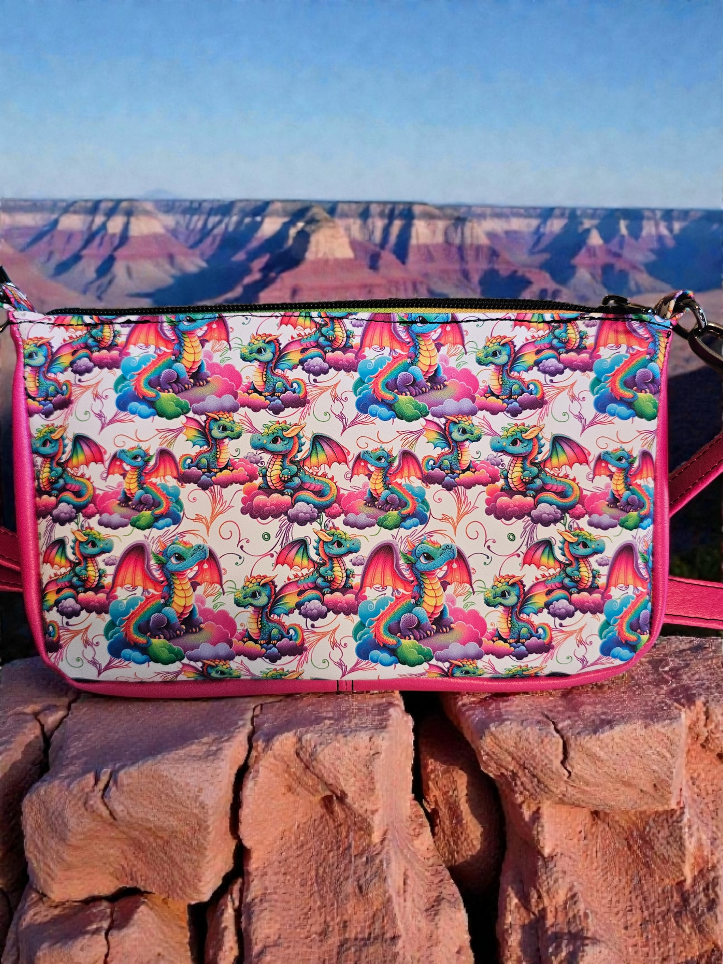 Neeyah Crossbody and Wallet Set ~ Dragon