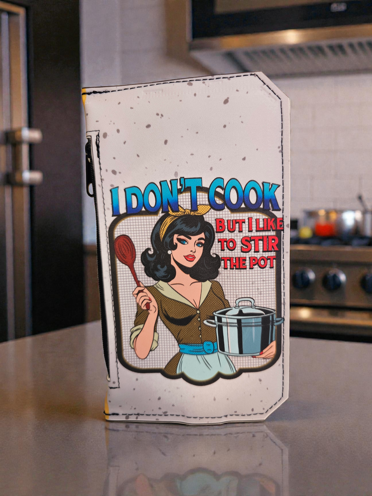 "I Don't Cook" Purse Pal