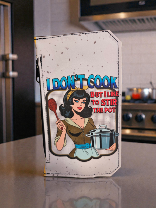 "I Don't Cook" Purse Pal